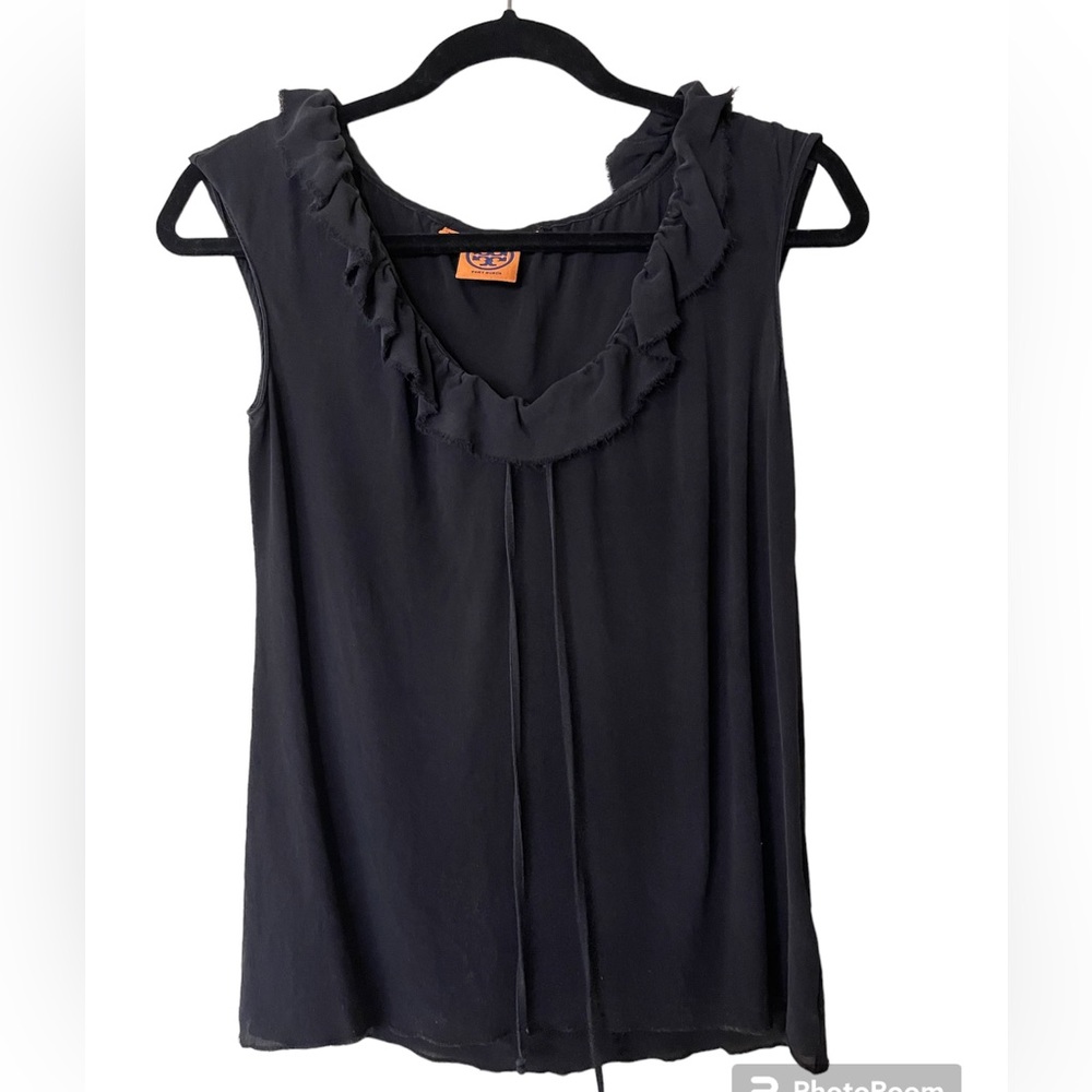 Tory Burch silk sleeveless top